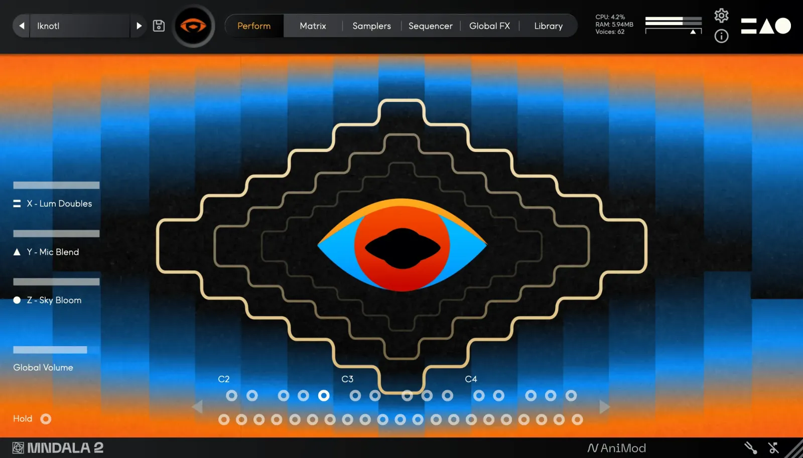 Nagual instrument interface