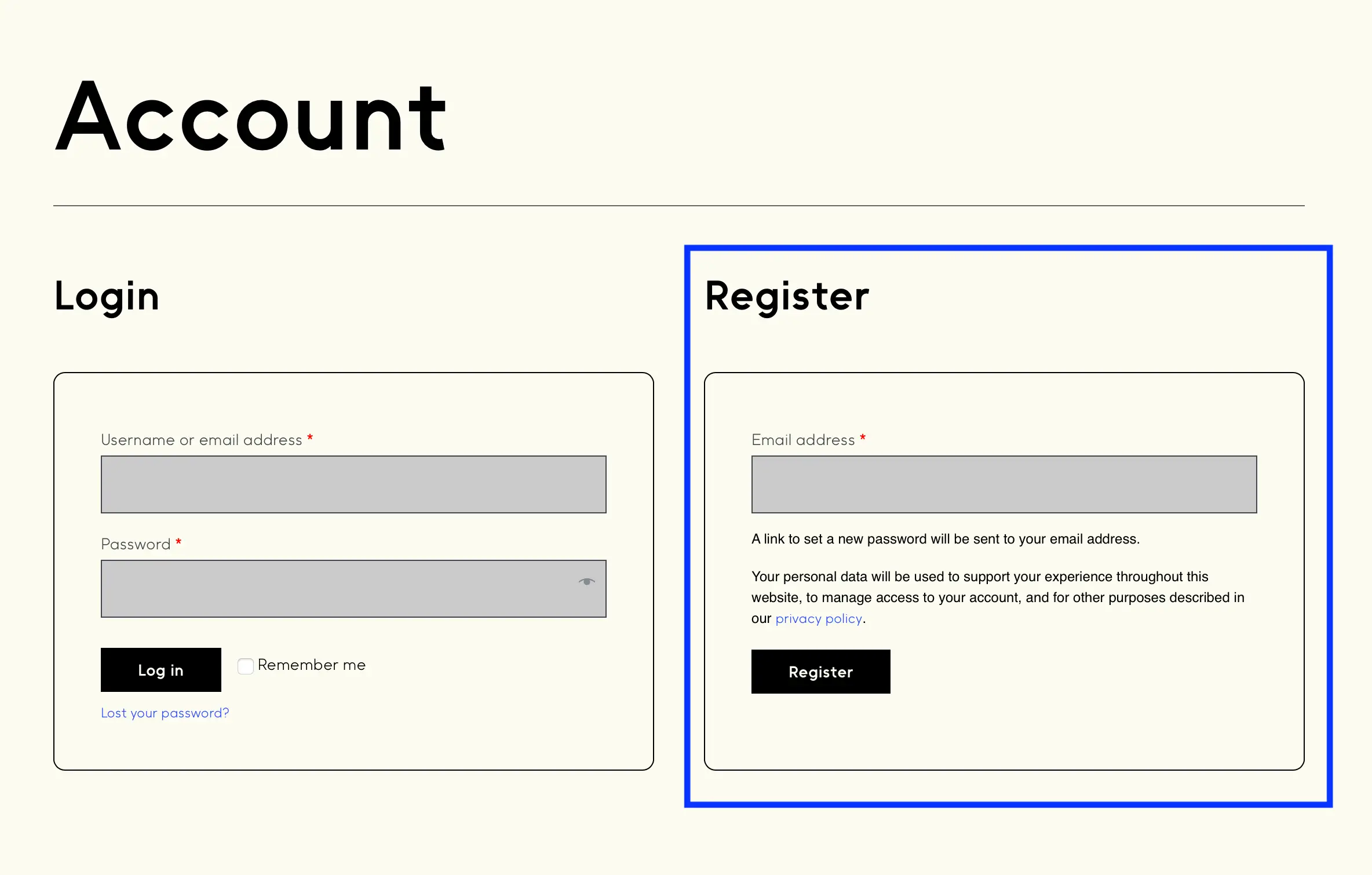 MNTRA account creation